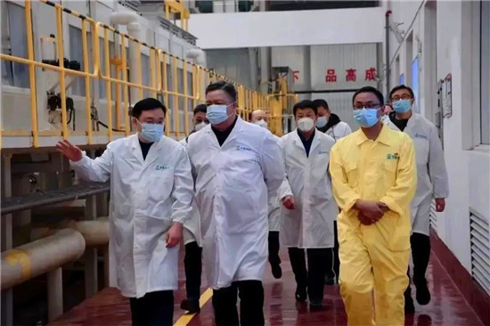中國樂凱總經理李東赴南陽考察